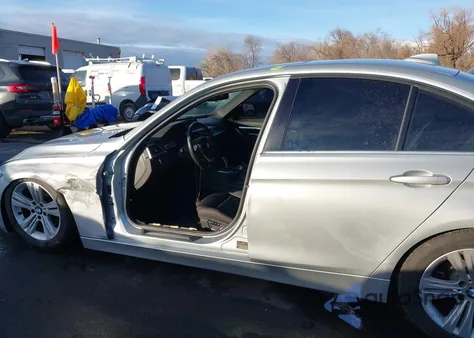 2017 BMW 330I xDrive из США, поврежденный, VIN WBA8D9G36HNU66037